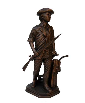 P279 Large Minuteman Statue