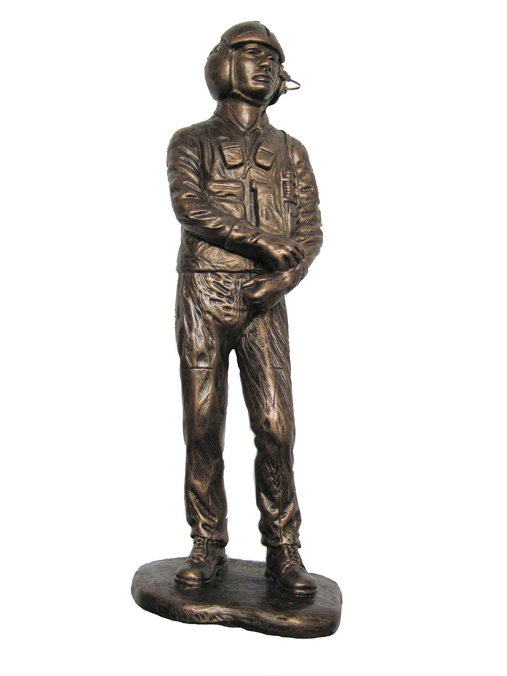 Helicopter Pilot Statue