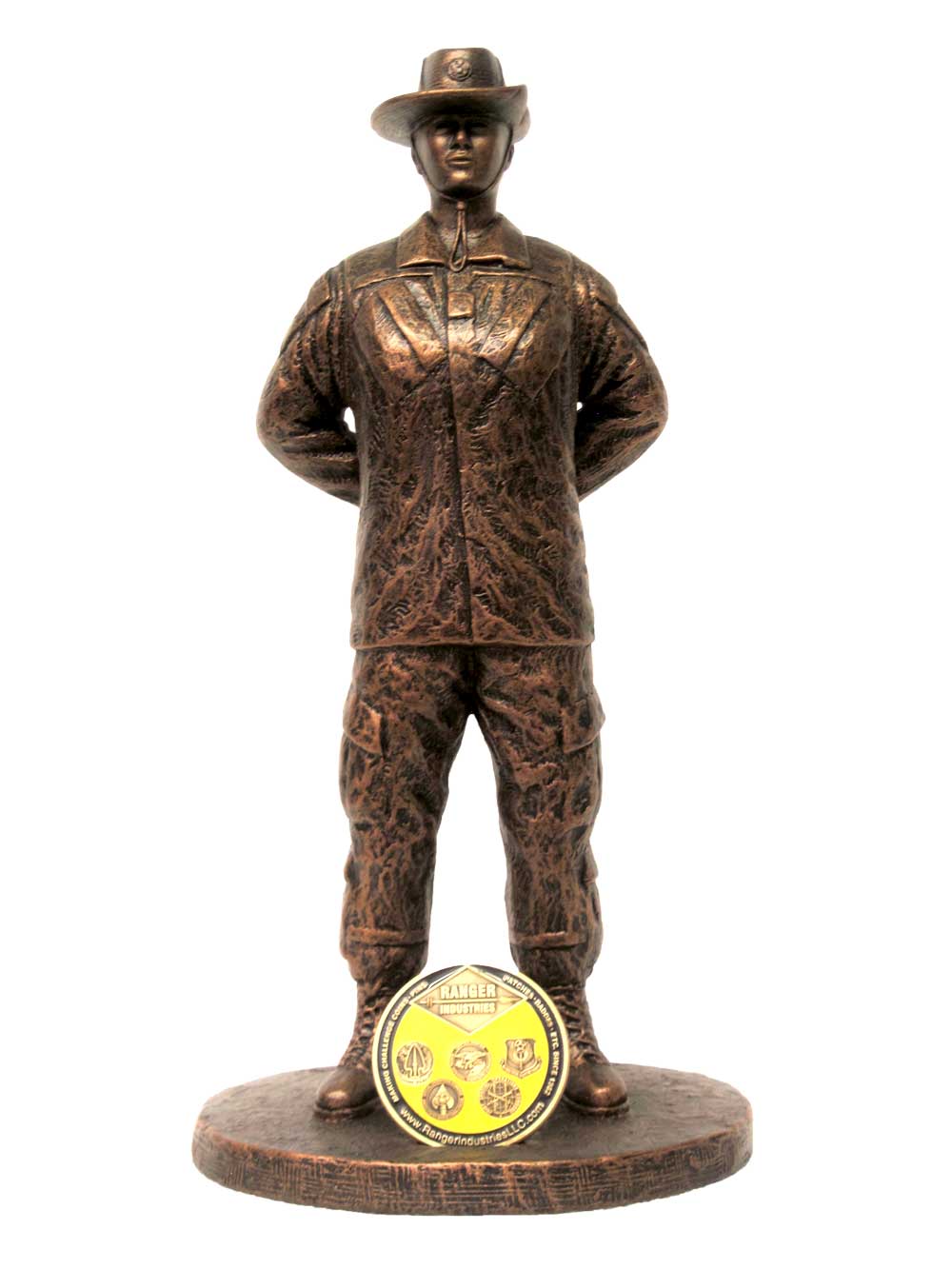 P351 Female Drill Instructor Sculpture