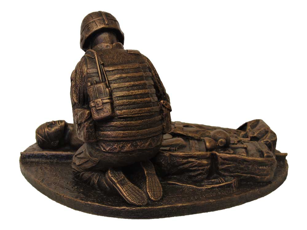 P356 Small Male Combat Medic Sculpture