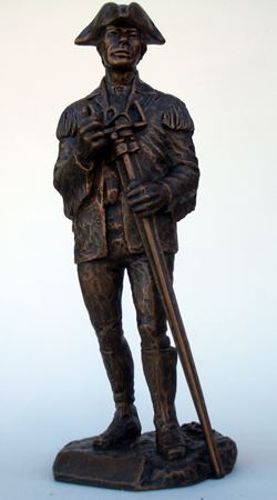 Colonial Surveyor Statue