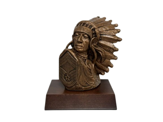 Chief Bust with CMSgt Patch P268B