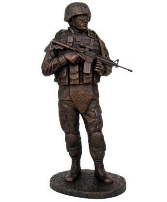 P341 Mission Ready Statue