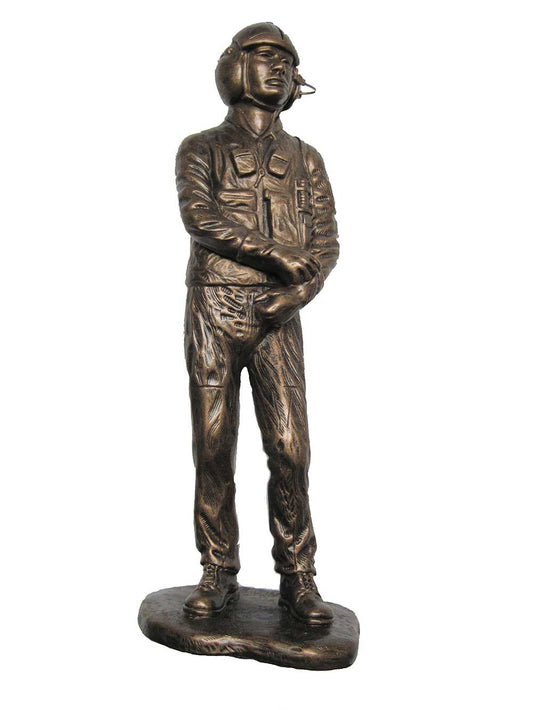 Helicopter Pilot Statue