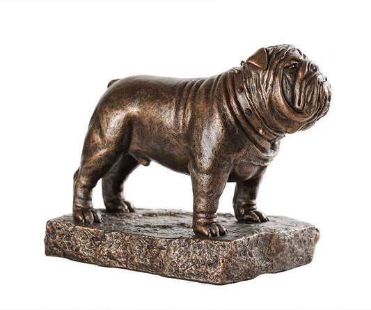 P350 Bull Dog Bronze Sculpture