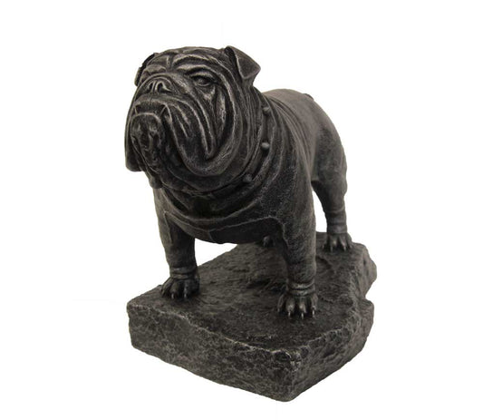P350P Bull Dog Pewter Sculpture