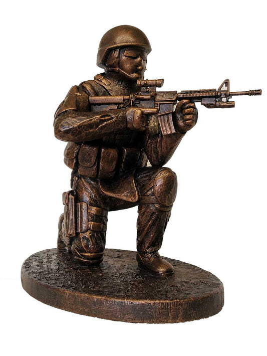 P353 "Courage Under Fire" Civilian Tactical Operator Sculpture