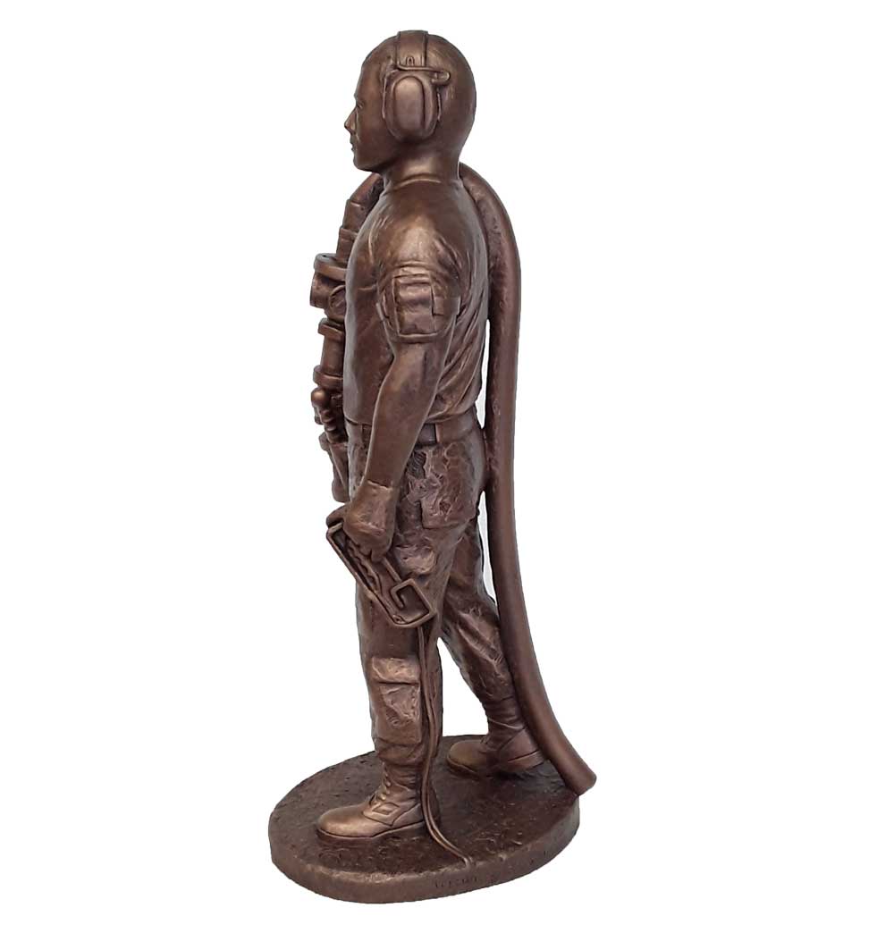 P358 Fueler Military Sculpture