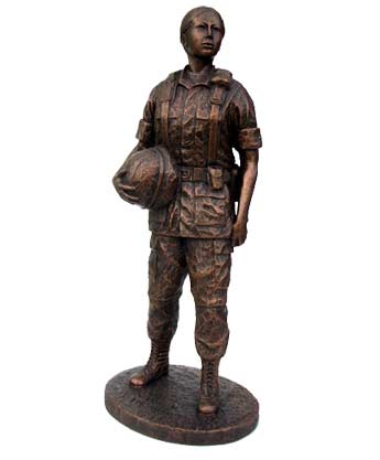 P316 Women In Arms Statue